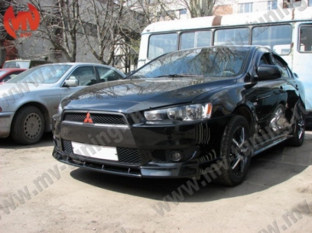 АБС-пластик Зубатка - Вставка между "клыками" Lancer X